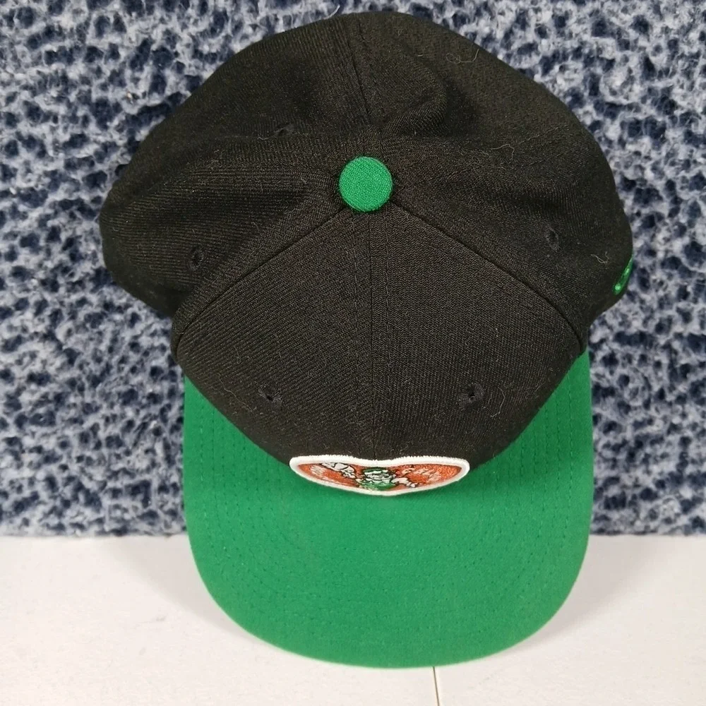 New Era 9FIFTY Boston Celtics Hat OSFM Black Green Snapback NBA Fan